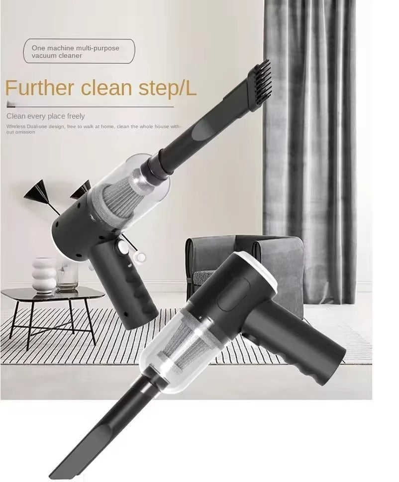 3-in-1 Portable Wireless Vacuum Cleaner | 5500Pa Suction, Air Duster & Blower | USB Type-C Rechargeable