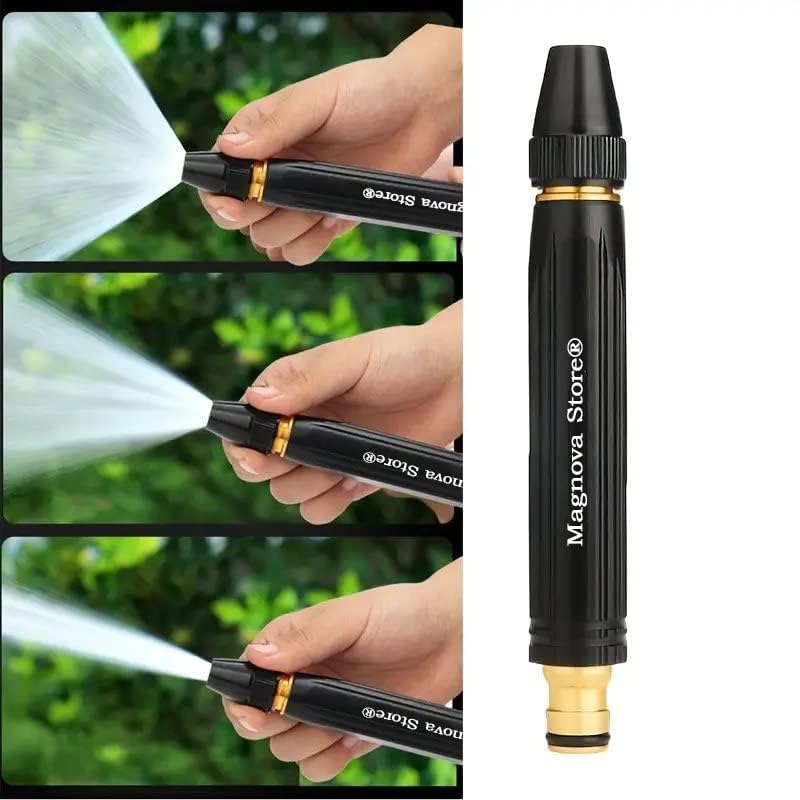 High Pressure Water Nozzle – Car Wash Hose Nozzle for Bike, Gardening, Windows & Outdoor Cleaning
