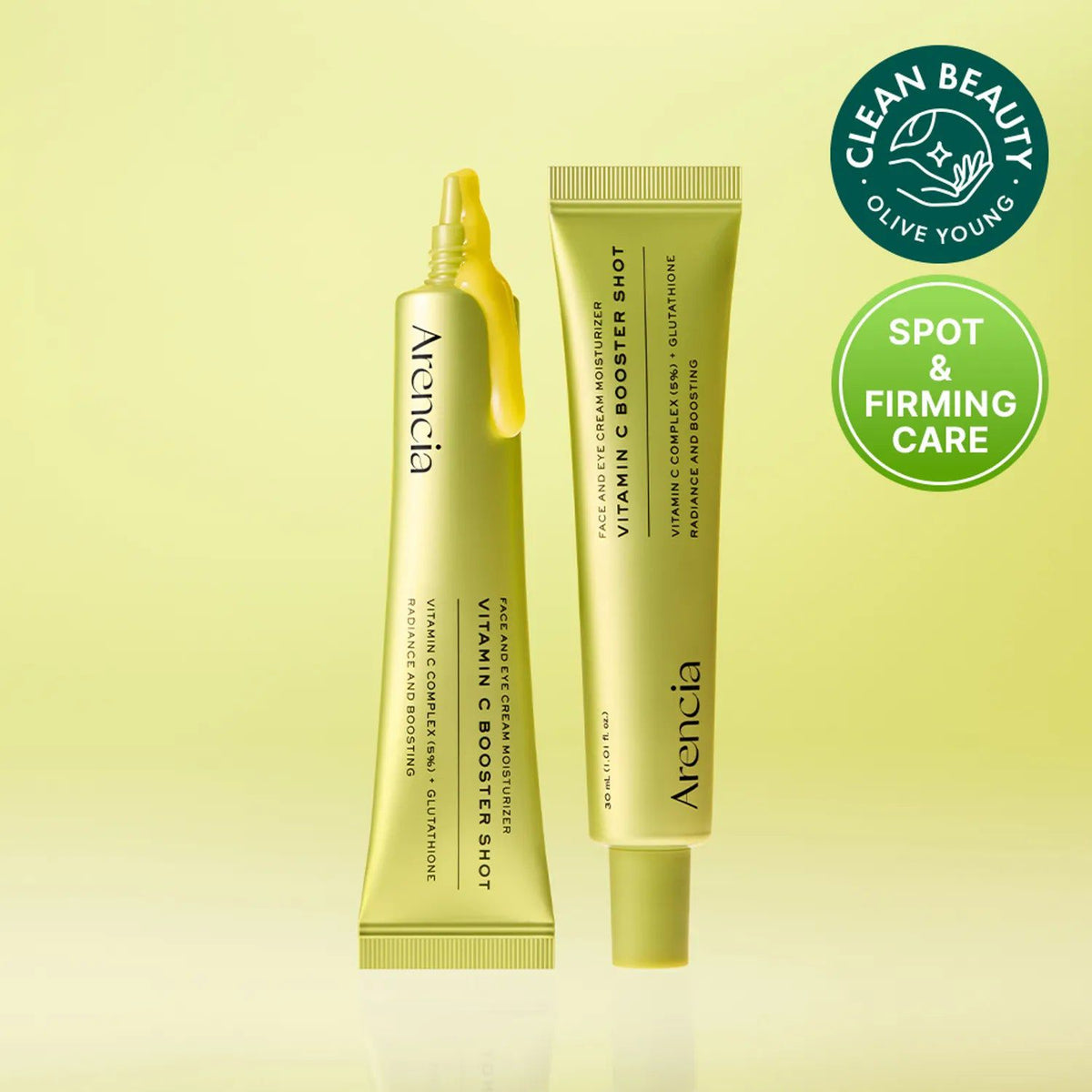 Arencia Vitamin C Booster Shot Serum 30ml | Lightweight Facial Serum for Daily Skincare Routine